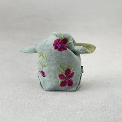 茶器袋　大津型53　花刺繍の画像