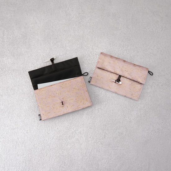 小茶巾入れ 26牡丹唐草　ピンク画像