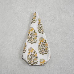 茶器袋　大津型55　インド更紗　ブーケ画像