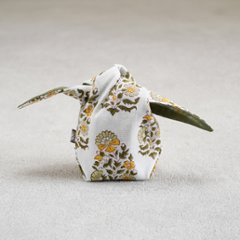 茶器袋　大津型55　インド更紗　ブーケの画像