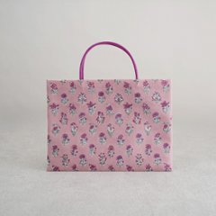 カラフル茶礼袋116　インド型押し更紗　野の花の画像