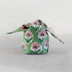 茶器袋　大津型58　インド型押し更紗の画像