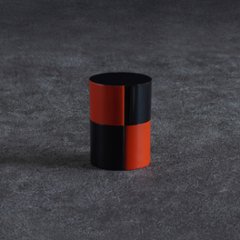 市松中次　朱黒の画像