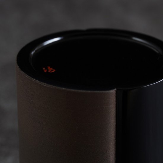 市松中次　朱黒画像