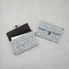 小茶巾入れ31　リバティ　ブルーの画像