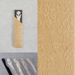 福楊枝入れ＋福楊枝　142絹　ゴールドの画像