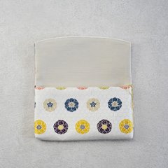 懐紙入れ53　「西陣織」梅華紋亀甲花菱画像