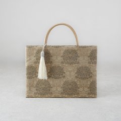 茶礼袋123　牡丹　シャンパンゴールドの画像