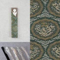 福楊枝入れ＋福楊枝　149緑龍文の画像