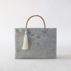 茶礼袋129　西陣織　群鶴の画像