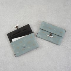 小茶巾入れ44　青海波と千鳥の画像