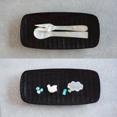 沢栗角皿画像