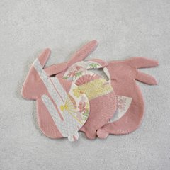 へだてM125　うさぎ　絹＋コットン画像