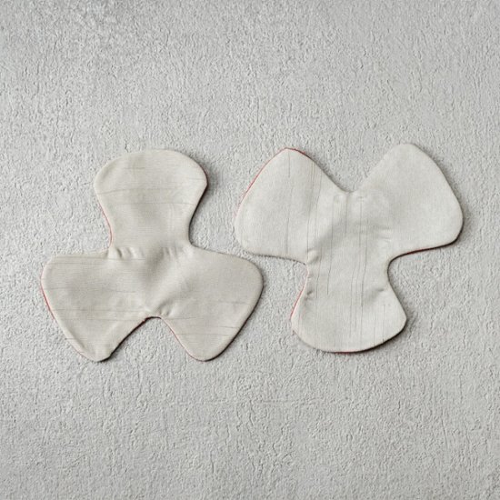 へだてS302　ミャンマー手織　小花×小花画像