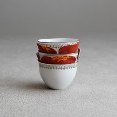 へだてS302　ミャンマー手織　小花×小花の画像