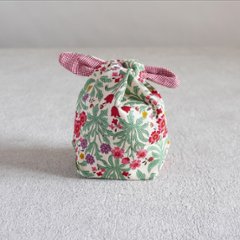 茶器袋　大津型16 花コットンの画像