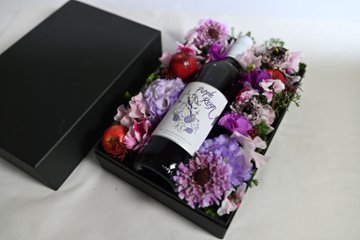 X'mas Flower &  PurpleWineの画像