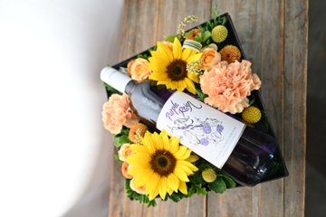 父の日に　Flower &  PurpleWineの画像