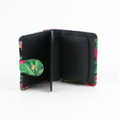 牛革エナメル加工 二つ折れ財布画像