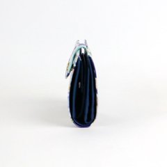 牛革エナメル加工 二つ折れ財布画像