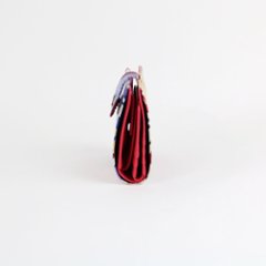 牛革エナメル加工 二つ折れ財布画像