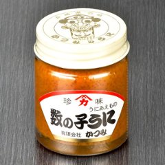 数の子うに (上) 40ｇ ミニビン詰 ｜手づくり塩うにを使用した逸品・練うにと数の子のあえもの｜壱岐　かつみのうにの画像