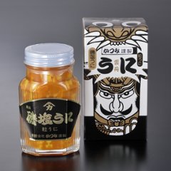 磯塩うに 150g瓶詰　化粧箱入　｜低温熟成・磯の香りの粒ウニ　｜壱岐　かつみのうにの画像