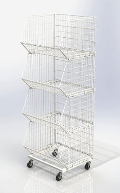 ジャンブルバスケット(4段)の画像