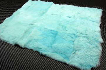ラビットプレート　ミントブルーの画像