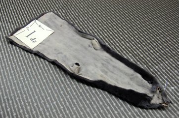 プラックトミンク原反　ダークグレー画像