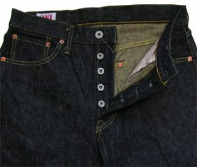 鬼デニム20oz 鬼 SECRET DENIM 　水洗い画像