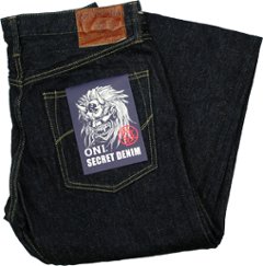 鬼デニム20oz 鬼 SECRET DENIM 　水洗い画像