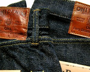 鬼デニム20oz 鬼 SECRET DENIM 　水洗い画像