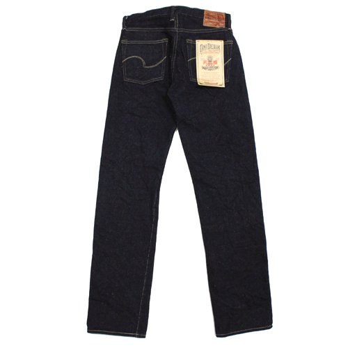 鬼デニム ONIデニム 246 KABUKI 天然藍歌舞伎耳 スッキリストレート 32インチ 送料・消費税￥０　　 鬼デニム22oz 天然藍歌舞伎耳｢246｣すっきりストレート｜創作品モール