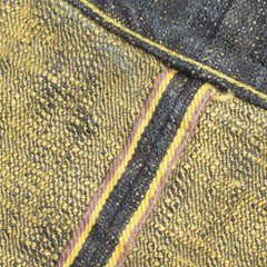 鬼デニム17ozバンピーデニムジーンズ(黄土)「277BUMPY-ODO」画像