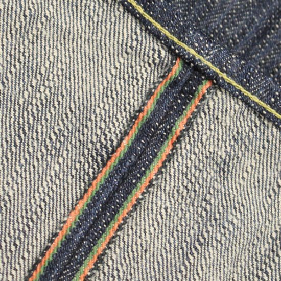 鬼デニム16oz天然藍鬼枷デニムジーンズ(レギュラーストレート)「270-鬼KASE」画像