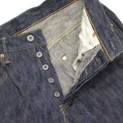 鬼デニム16oz天然藍鬼枷デニムジーンズ(レギュラーストレート)「270-鬼KASE」画像