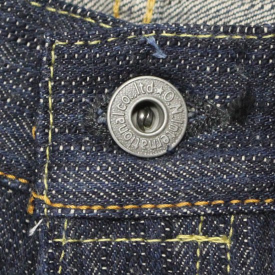 鬼デニム16oz天然藍鬼枷デニムジーンズ(レギュラーストレート)「270-鬼KASE」画像