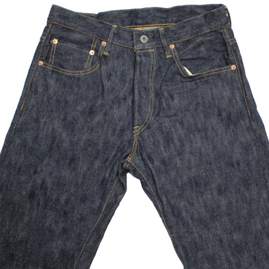 鬼デニム16oz天然藍鬼枷デニムジーンズ(レギュラーストレート)「270-鬼KASE」画像