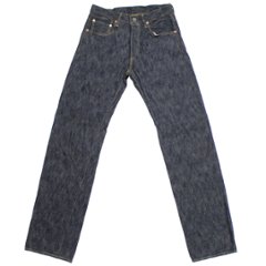 鬼デニム16oz天然藍鬼枷デニムジーンズ(レギュラーストレート)「270-鬼KASE」画像