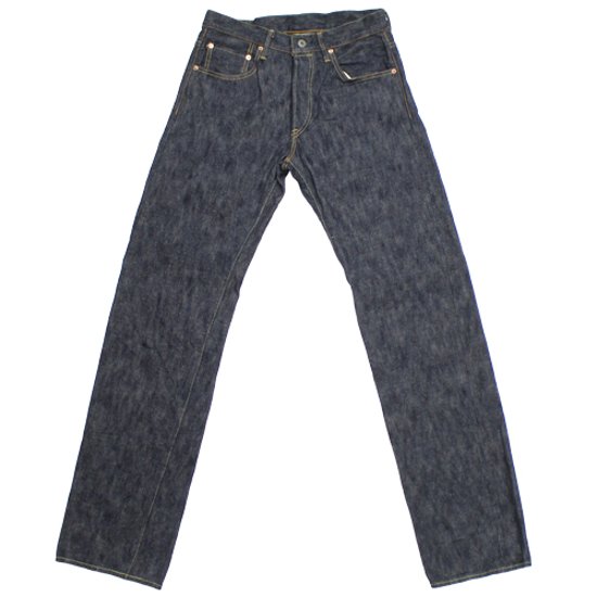 鬼デニム16oz天然藍鬼枷デニムジーンズ(レギュラーストレート)「270-鬼KASE」画像