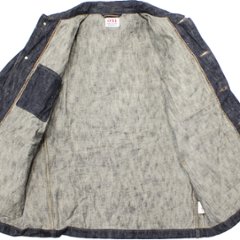 鬼デニム16oz天然藍鬼枷デニムカバーオール｢03502-鬼KASE｣画像