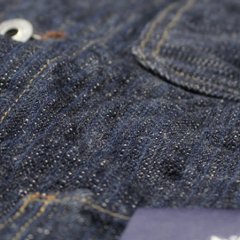 鬼デニム16oz天然藍鬼枷デニムカバーオール｢03502-鬼KASE｣画像