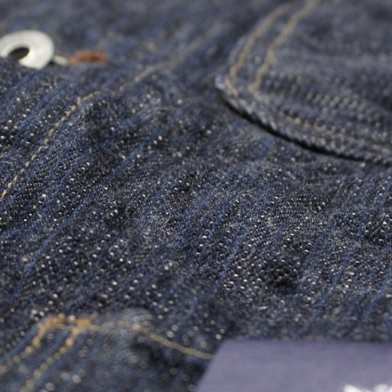 鬼デニム16oz天然藍鬼枷デニムカバーオール｢03502-鬼KASE｣画像