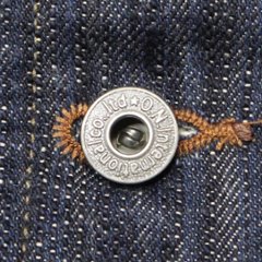 鬼デニム16oz天然藍鬼枷デニムカバーオール｢03502-鬼KASE｣画像