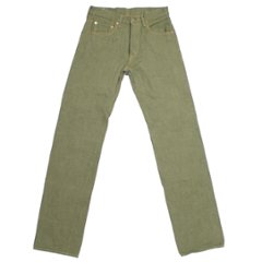 鬼デニム18ozオリーブデニムジーンズ「270-OLD18」画像
