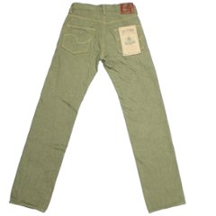 鬼デニム18ozオリーブデニムジーンズ「270-OLD18」の画像