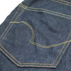 鬼デニム14.5oz石川台ストレッチデニムリラックステーパードジーンズ｢121S｣画像