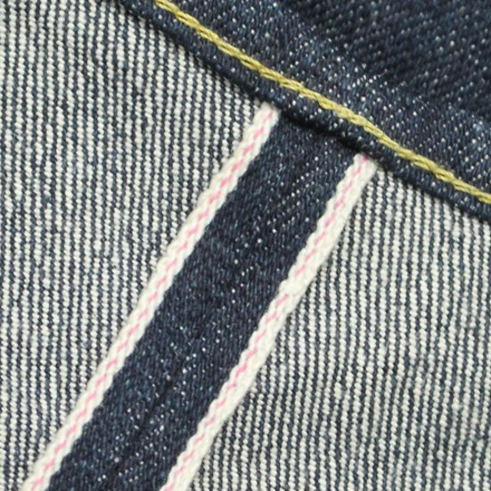 鬼デニム14.5oz石川台ストレッチデニムリラックステーパードジーンズ｢121S｣画像