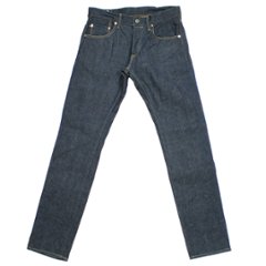 鬼デニム14.5oz石川台ストレッチデニムリラックステーパードジーンズ｢121S｣画像